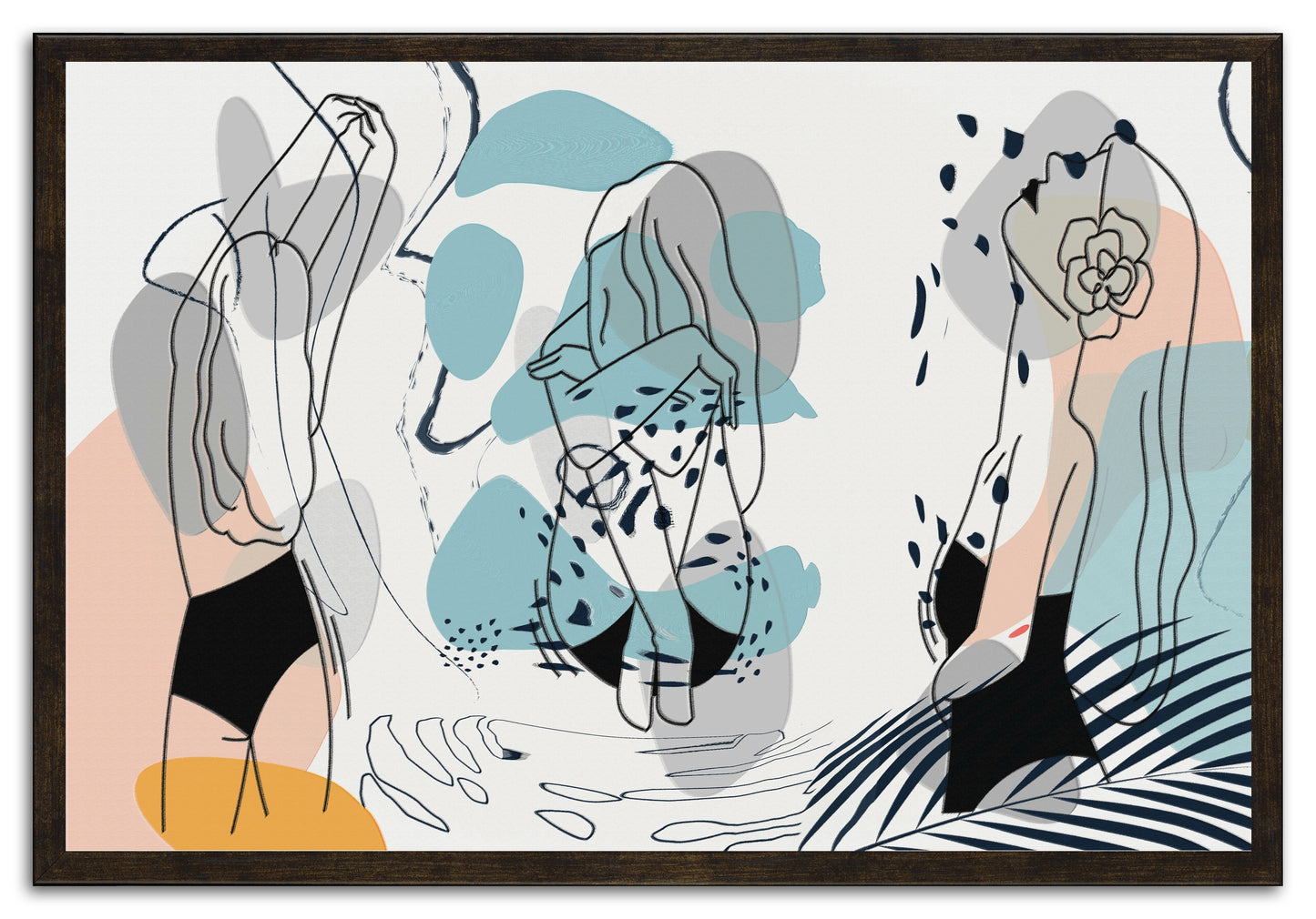 Boho Pose 402 Painting Print