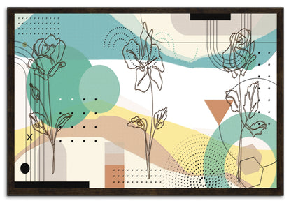 Boho Spring Bloom 198 Painting Print