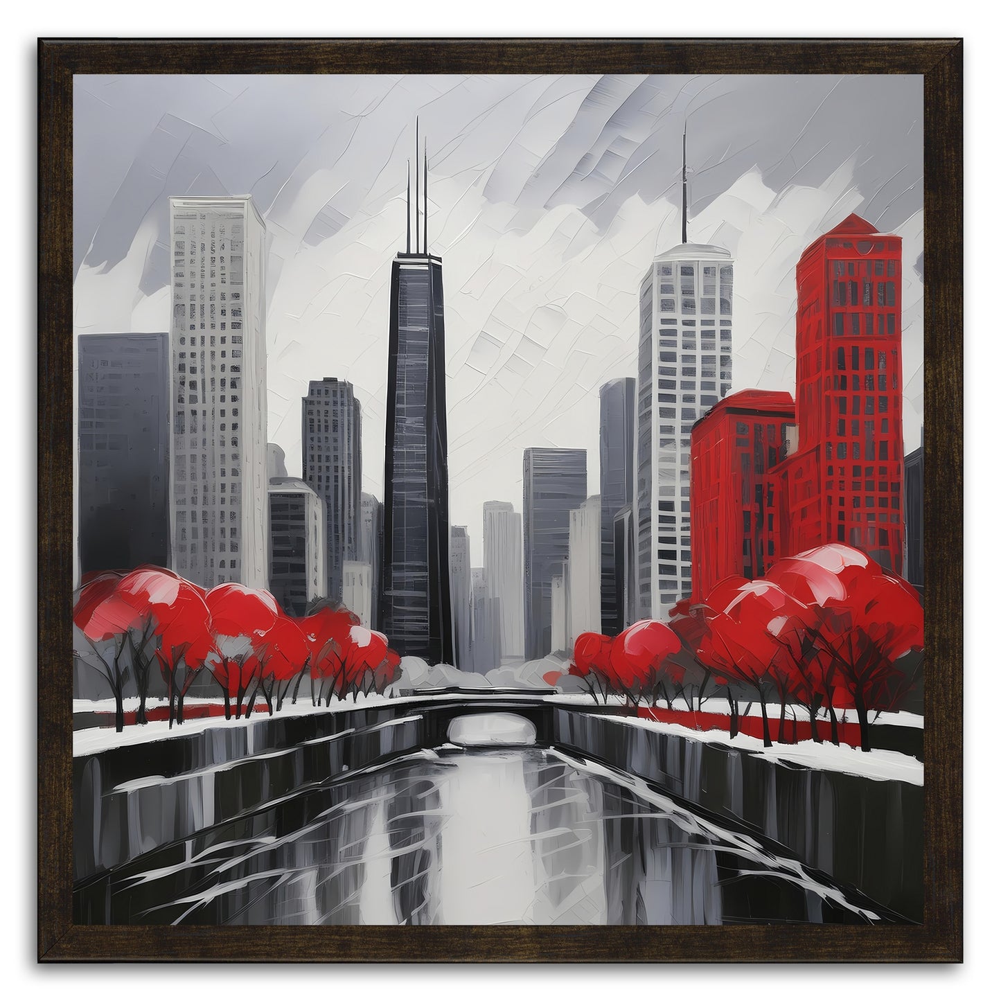 Chicago River Reflections