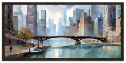 City River Reflection
