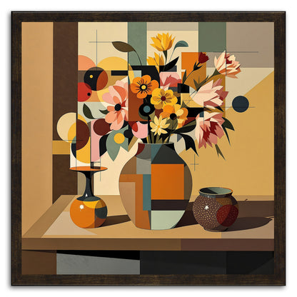 Colorful Mid Century Still Life III