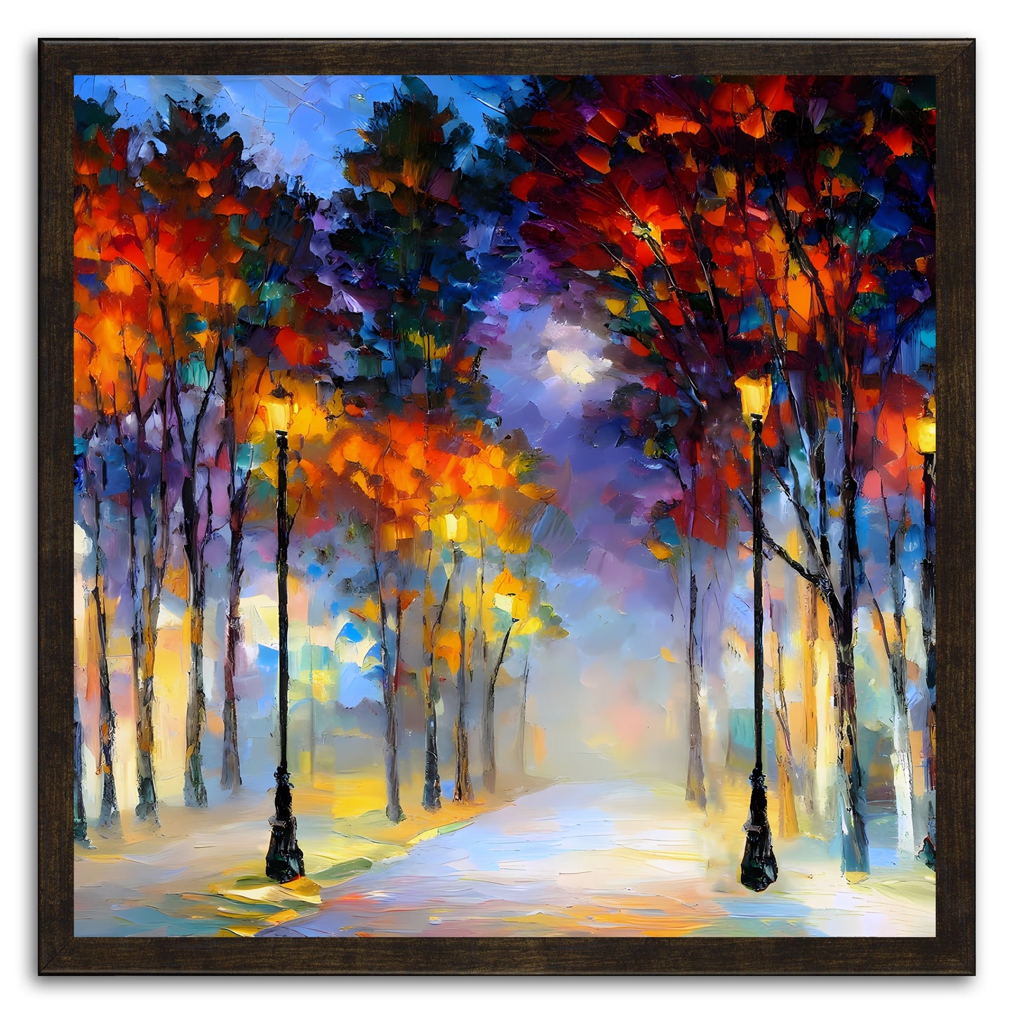 Evening Park Lights