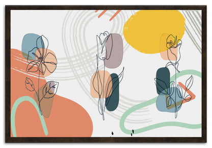 Floral Delight 200 Painting Print