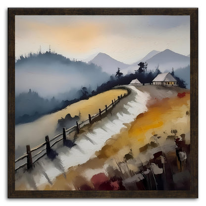 Hillside Country Road