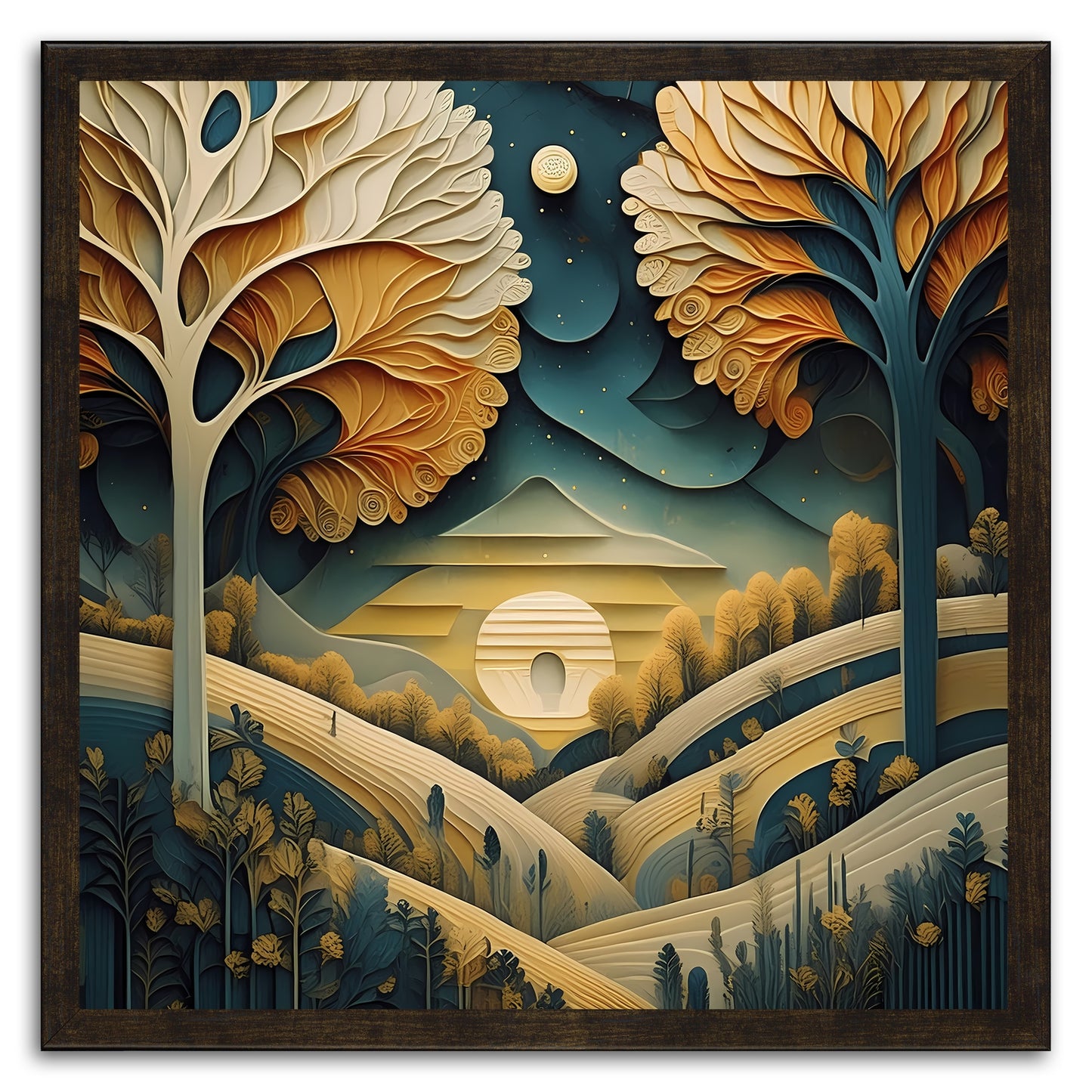 Moonlit Mountain