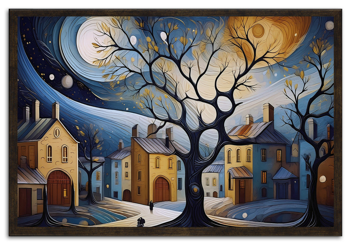 Moonlit Town