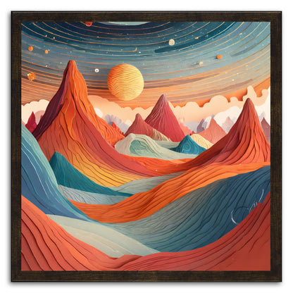 Mountainous Horizon