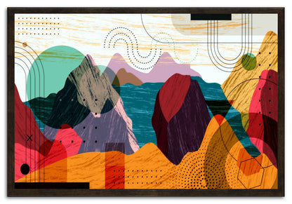 Our Land 655 Painting Print