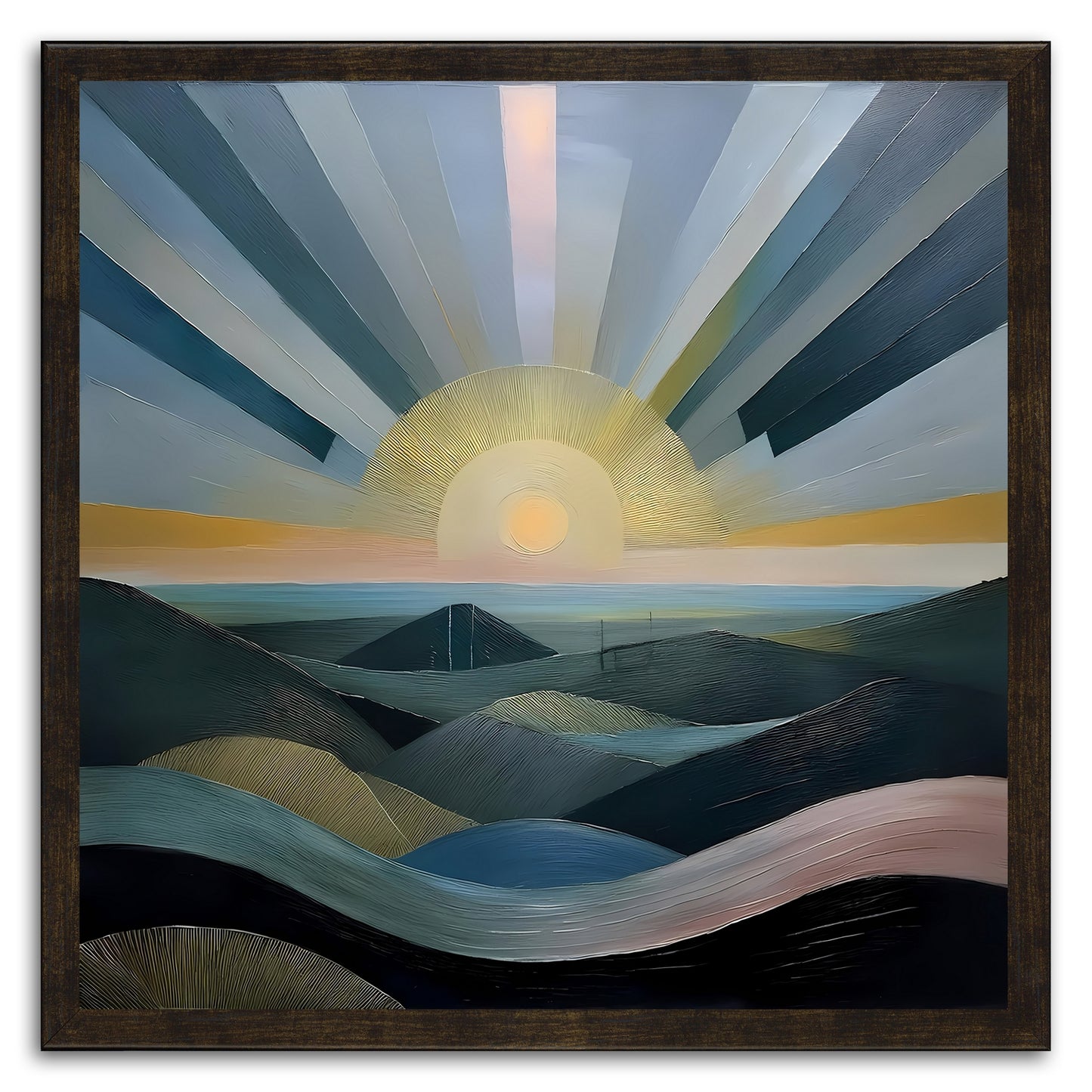 Radiating Sunrise