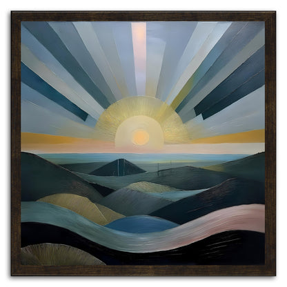 Radiating Sunrise