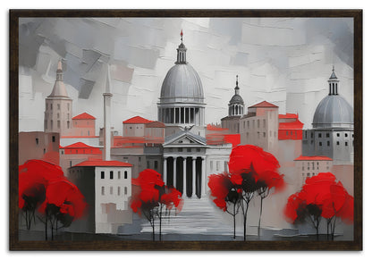 Roman Reverie In Red