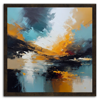 Sunrise Over Mountains