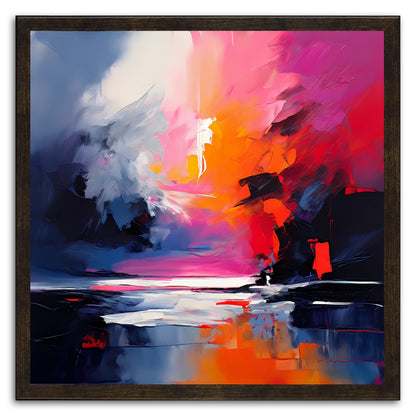 Sunset Over Ocean