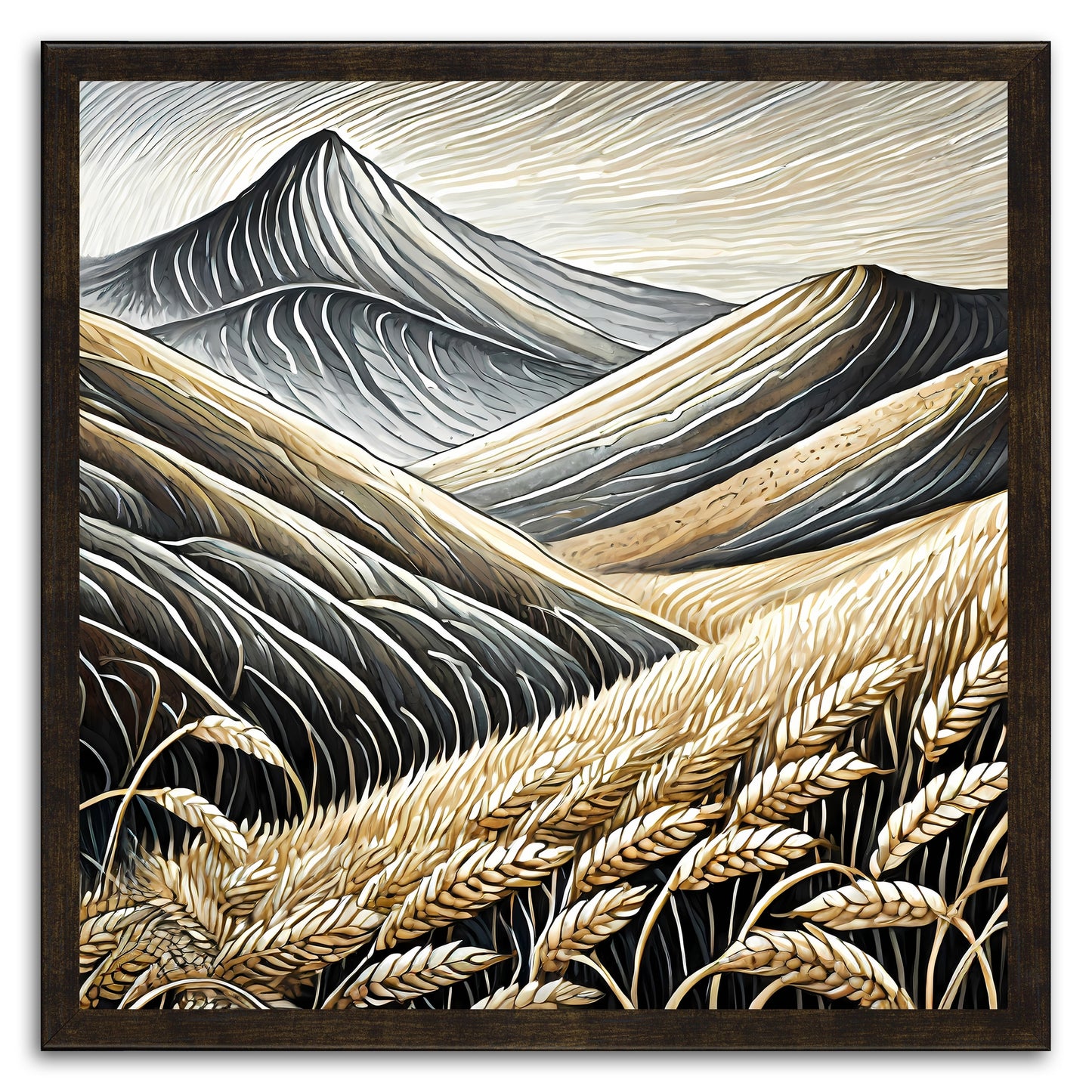 Wheat Field Mountain
