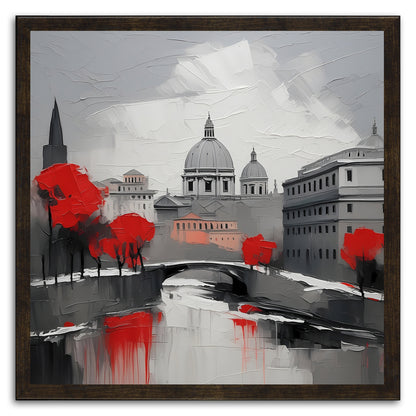 Whispers Of Red In Rome