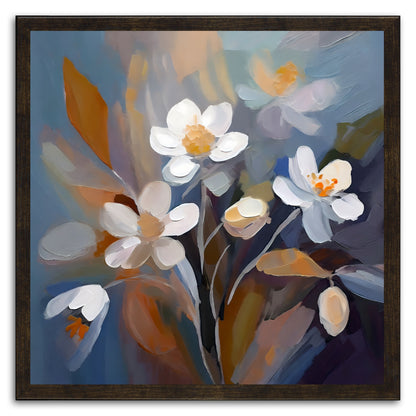 White Blossoms In Bloom