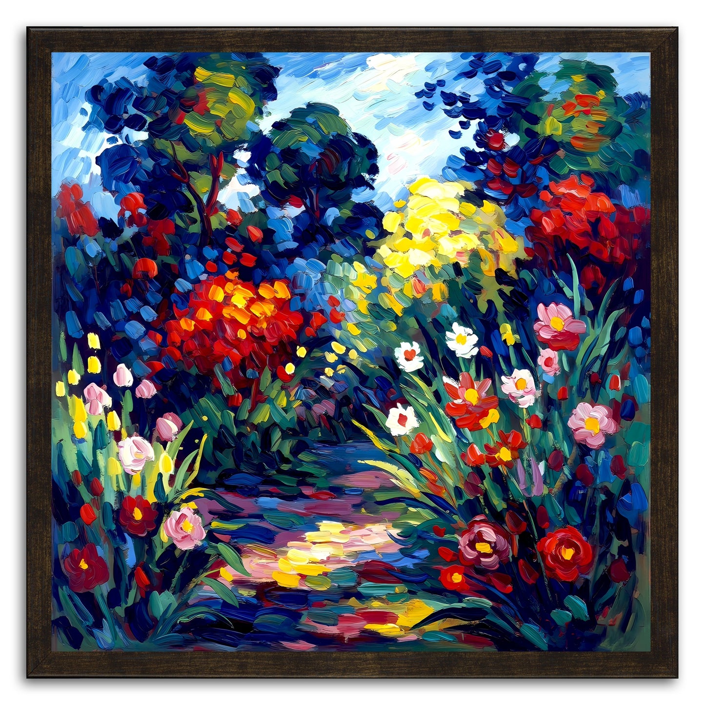 Winding Through The Garden