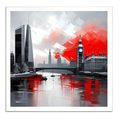 A Red Dawn Over London