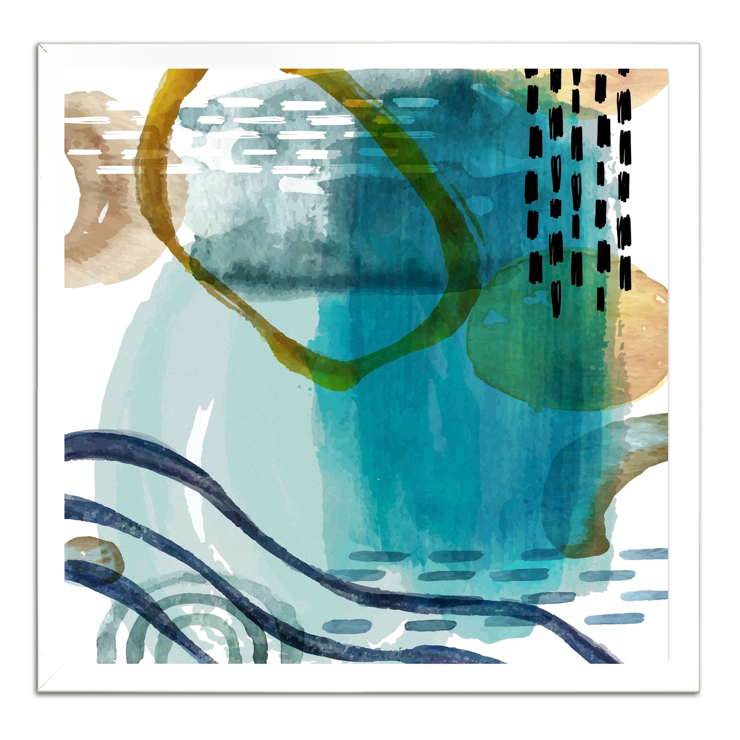 Abstract Shapes 4515 Painting Print