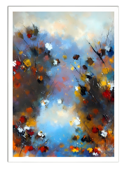 Abstract Wildflowers