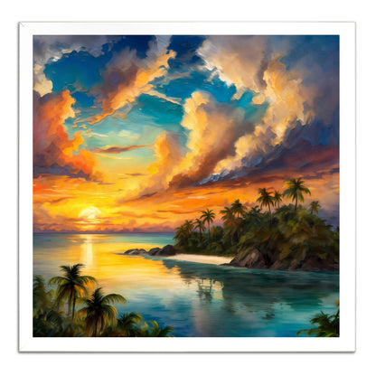 Beautiful Tropical Sunset