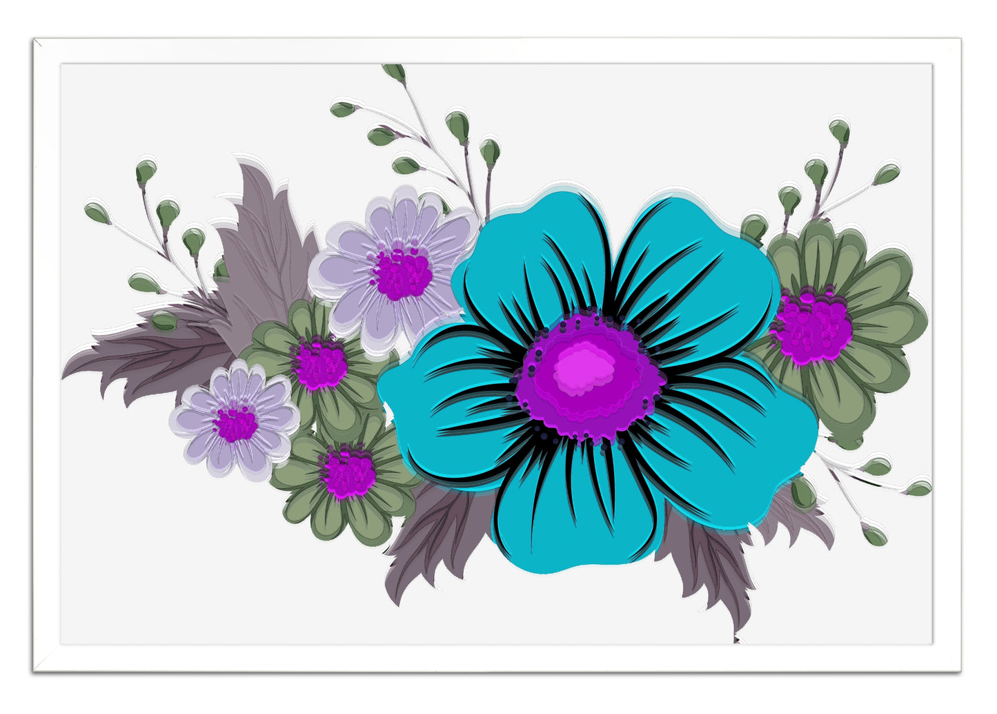 Boho Arrangement IV Painting Print