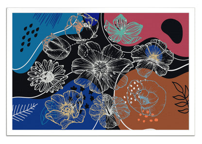 Boho Bloom I Painting Print