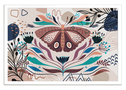 Boho Butterfly 156 Painting Print