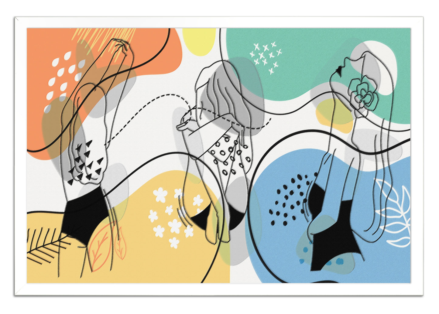 Boho Ladies 408 Painting Print