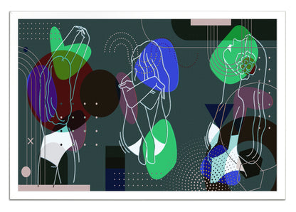 Boho Ladies 610 Painting Print