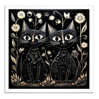 Cats In The Night