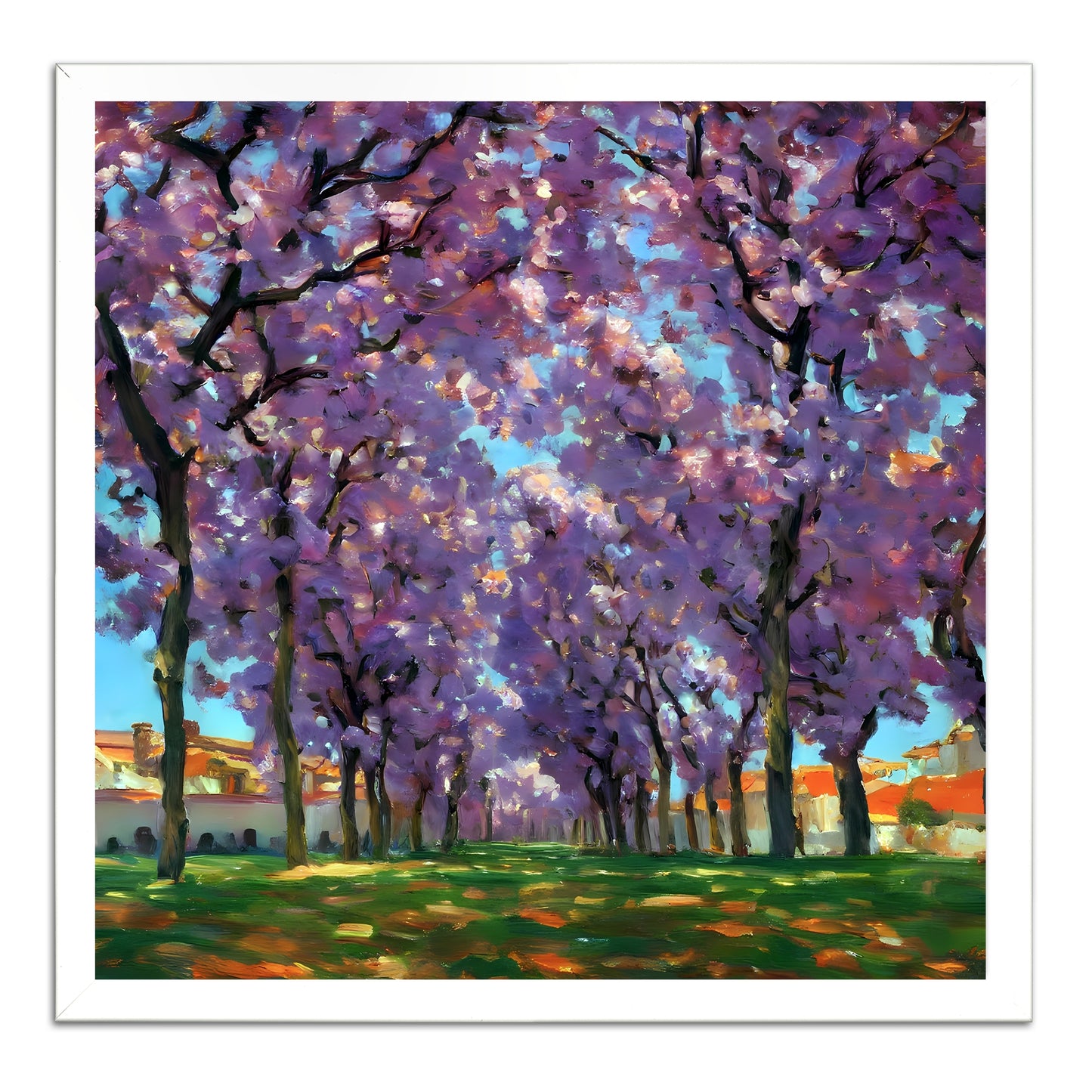 Cherry Trees Blossoming