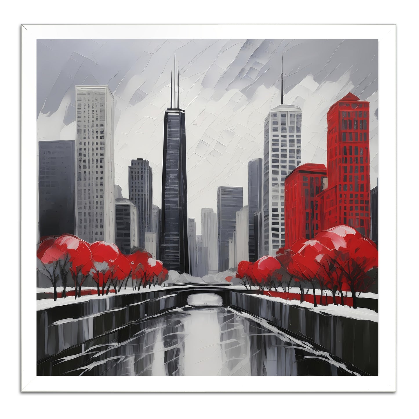 Chicago River Reflections