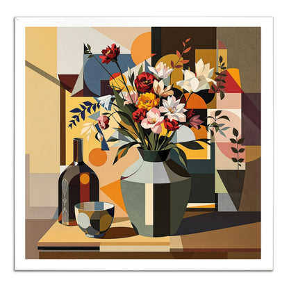 Colorful Mid Century Still Life I