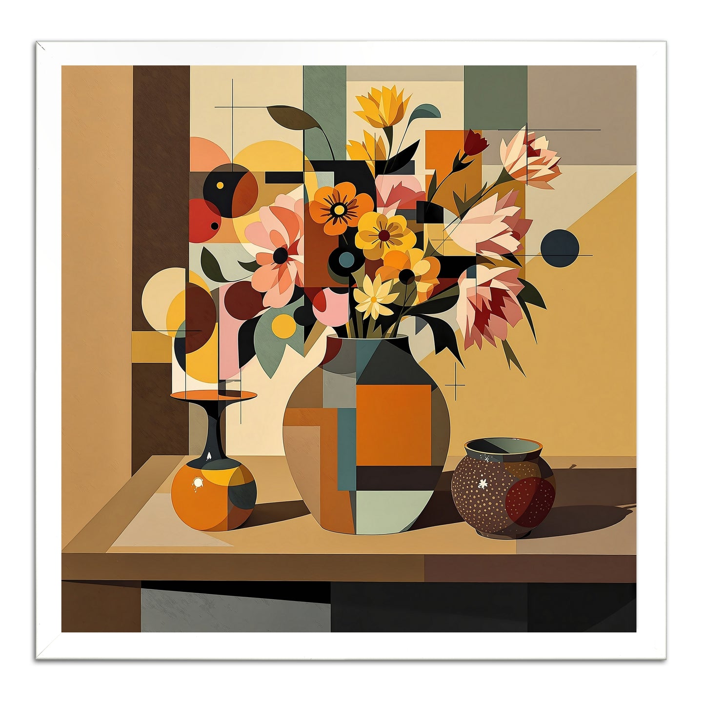 Colorful Mid Century Still Life III
