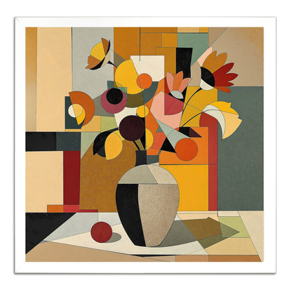 Colorful Mid Century Still Life IV