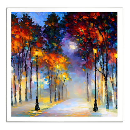 Evening Park Lights