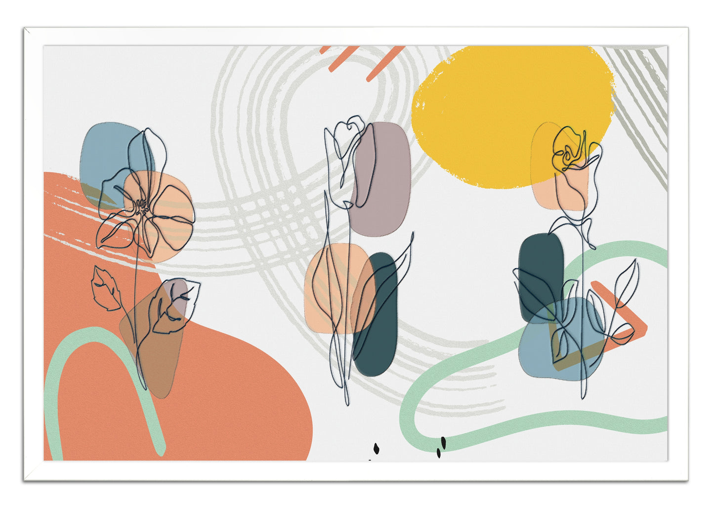Floral Delight 200 Painting Print