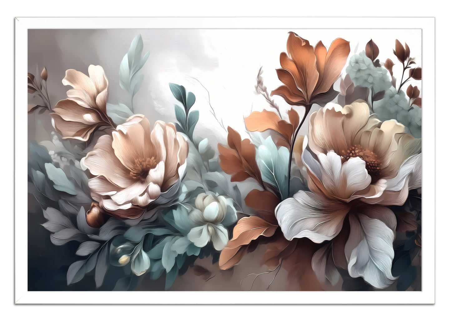 Gouache Autumn Bloom