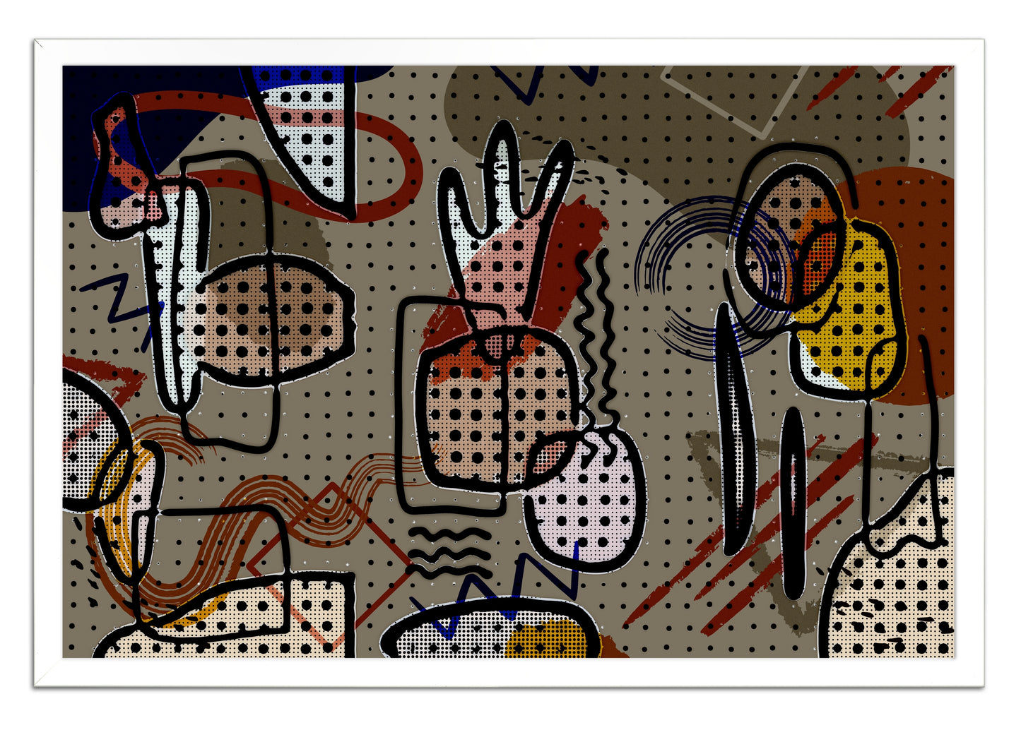 Land Of Confusion 210 Painting Print