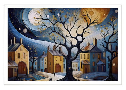 Moonlit Town