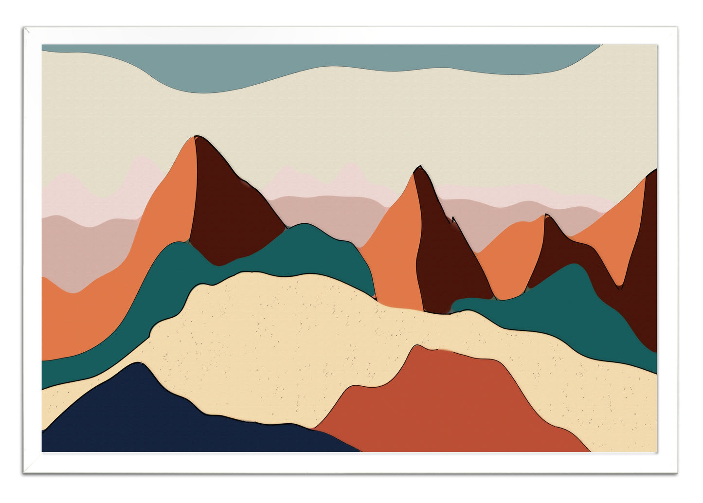 Our Land 206 Painting Print