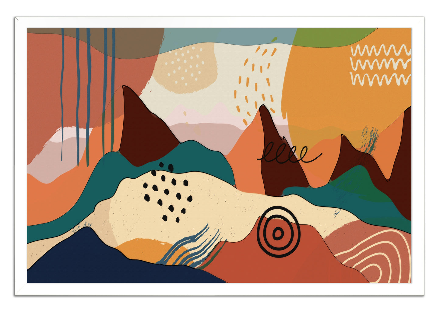 Our Land 210 Painting Print