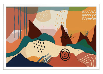 Our Land 210 Painting Print