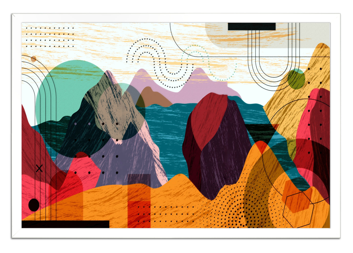 Our Land 655 Painting Print
