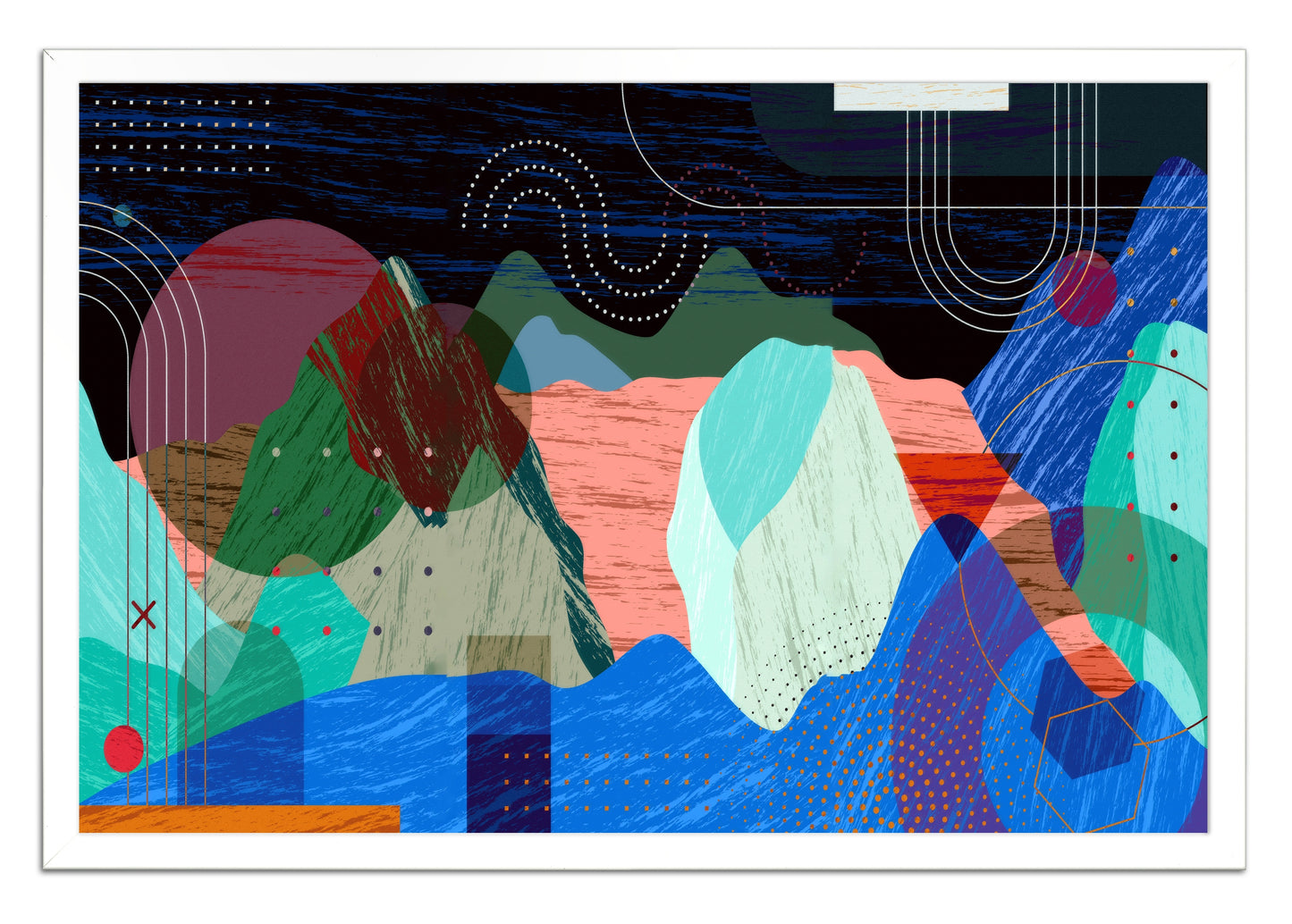 Our Land 656 Painting Print
