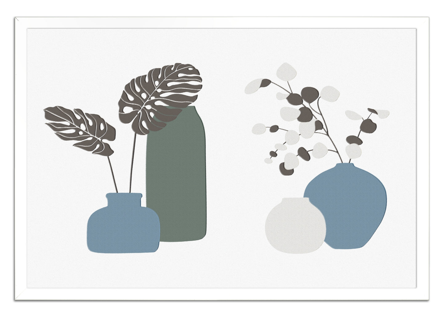Potted Plants 696 Painting Print