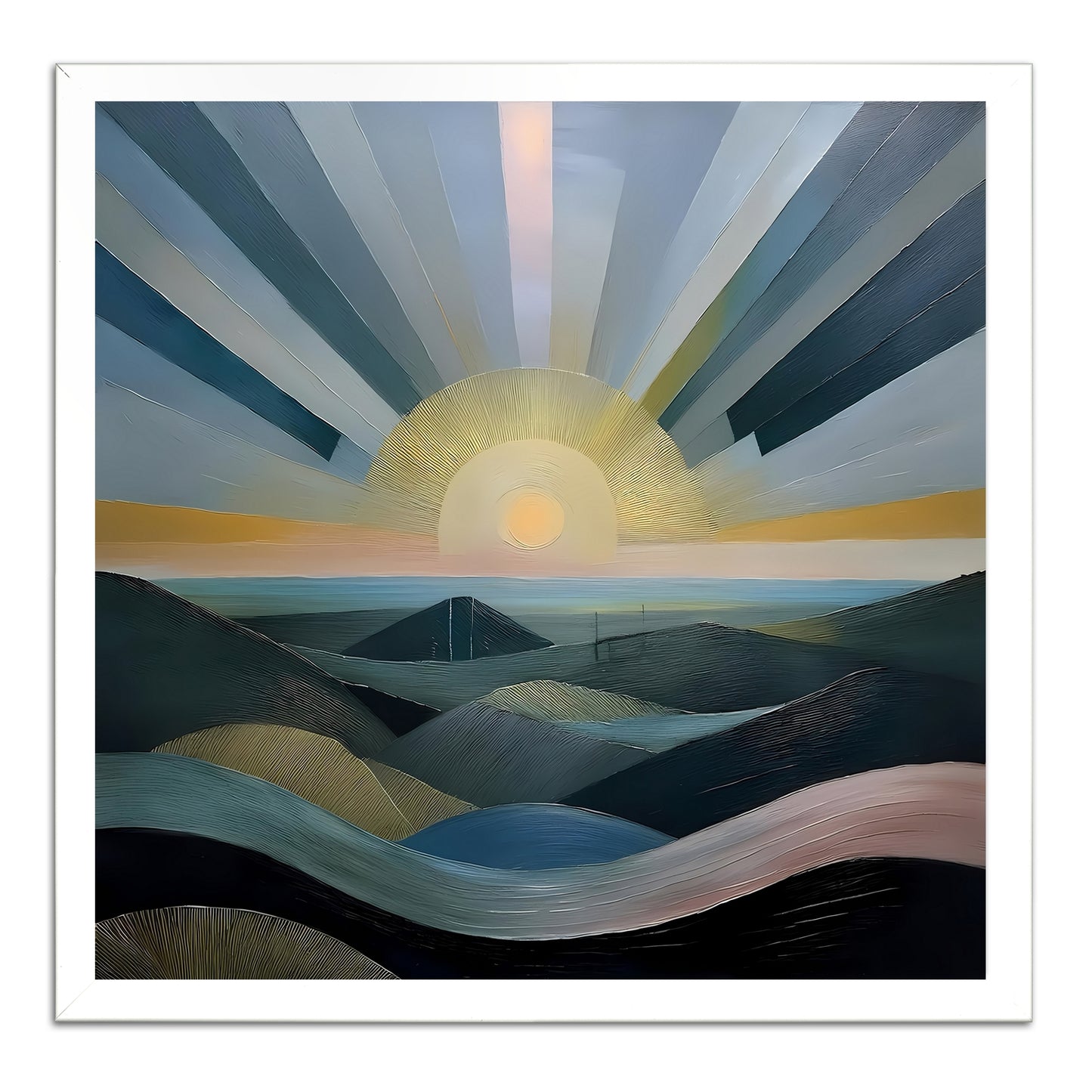 Radiating Sunrise