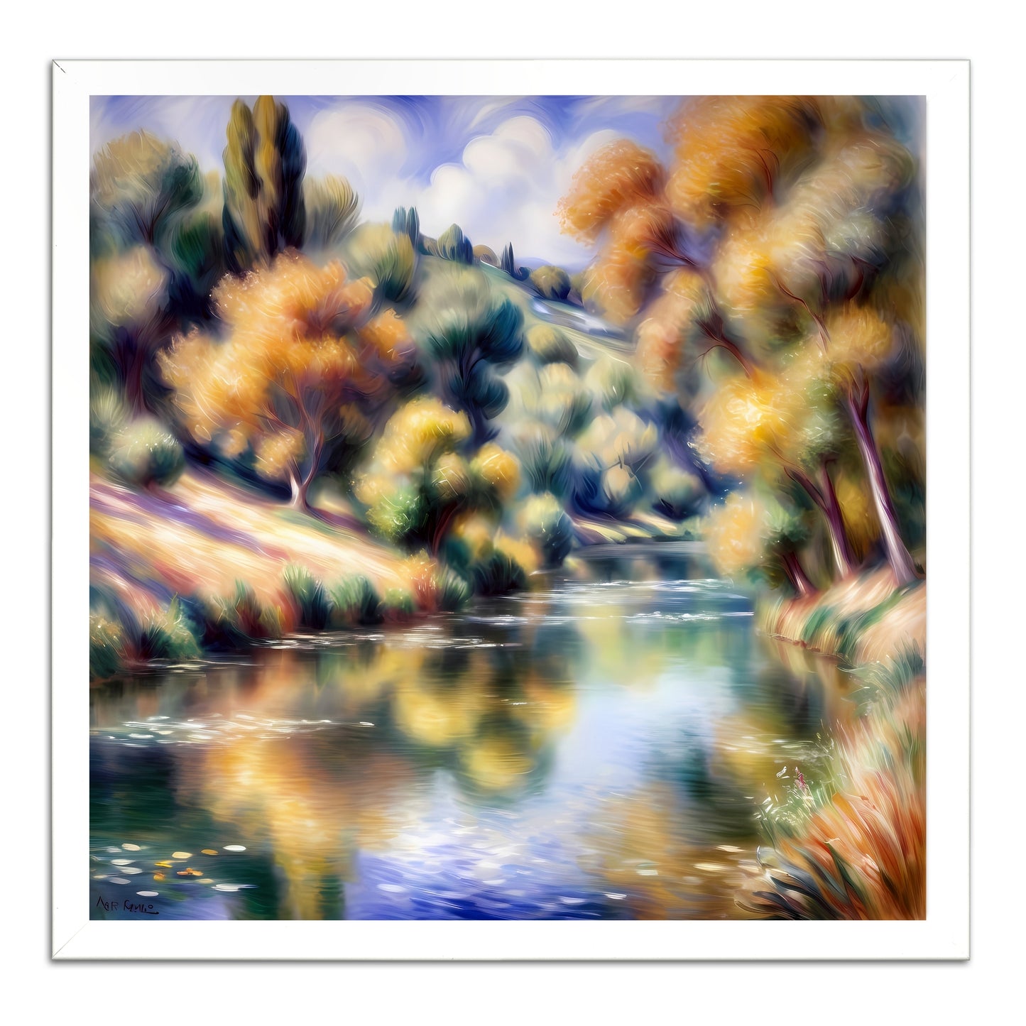 River Run In Giverny