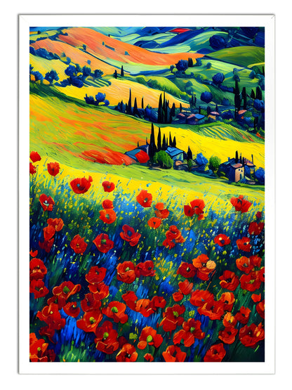 Tuscan Poppies